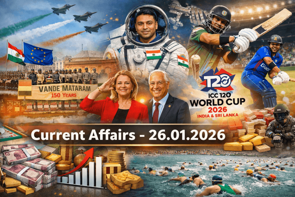 Current Affairs 26 January 2026