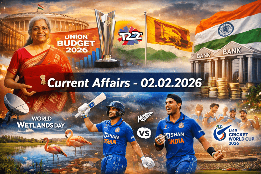 Current Affairs: 02.02.2026